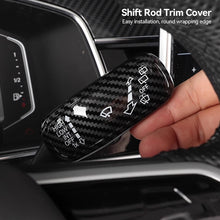 Load image into Gallery viewer, 2Pcs Car Steering Wheel Headlight Switch Control Cover Wiper Switch Trim Accessories for VW Polo Golf 7 Golf 8 Jetta Tiguan
