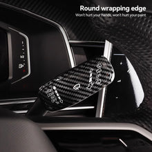 Load image into Gallery viewer, 2Pcs Car Steering Wheel Headlight Switch Control Cover Wiper Switch Trim Accessories for VW Polo Golf 7 Golf 8 Jetta Tiguan
