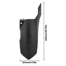 Load image into Gallery viewer, Carbon Fiber Motorcycle Rear Conversion Fenders Mud Guard Tire Hugger For Honda Click 125/150 for Game Changer V1 V2

