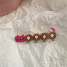 Load image into Gallery viewer, Cute Long Cat Duckbill Hair Clip Sweet Girl Funny Bangs Make-up Tools Hairpin Cartoon Animal Headwear Korean Style Hair Accessories Gifts
