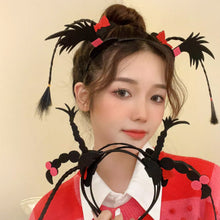 Load image into Gallery viewer, Funny Wig Braid Headband Interesting Practical Joke Hair Hoop Cute Cartoon Headwear For Girls Women Make-up Hair Accessories Cosplay Party Gifts
