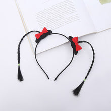 Load image into Gallery viewer, Funny Wig Braid Headband Interesting Practical Joke Hair Hoop Cute Cartoon Headwear For Girls Women Make-up Hair Accessories Cosplay Party Gifts
