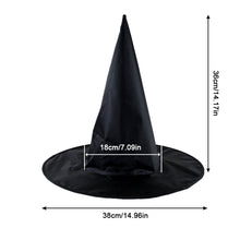 Load image into Gallery viewer, Halloween Magician Hat Pentagram Hat Stage Dress Up Costume Props Wizard Hat Kids Happy Halloween Party Favors Hats
