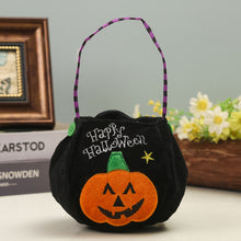 Load image into Gallery viewer, Halloween Pumpkin Candy Bag Gift Storage Bag Trick Or Treat Pumpkin Ghost Bags Skeleton Bat Halloween Supplies
