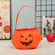 Load image into Gallery viewer, Halloween Pumpkin Candy Bag Gift Storage Bag Trick Or Treat Pumpkin Ghost Bags Skeleton Bat Halloween Supplies
