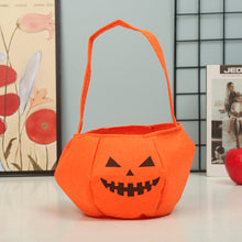 Load image into Gallery viewer, Halloween Pumpkin Candy Bag Gift Storage Bag Trick Or Treat Pumpkin Ghost Bags Skeleton Bat Halloween Supplies
