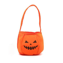 Load image into Gallery viewer, Halloween Pumpkin Candy Bag Gift Storage Bag Trick Or Treat Pumpkin Ghost Bags Skeleton Bat Halloween Supplies
