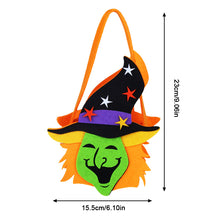 Load image into Gallery viewer, Halloween Pumpkin Candy Bag Gift Storage Bag Trick Or Treat Pumpkin Ghost Bags Skeleton Bat Halloween Supplies
