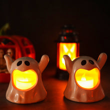 Load image into Gallery viewer, Halloween Cute Ghost Night Light Battery Operated Night Light for Halloween Party Props Garden Party Decor Supplies

