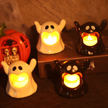 Load image into Gallery viewer, Halloween Cute Ghost Night Light Battery Operated Night Light for Halloween Party Props Garden Party Decor Supplies
