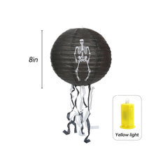 Load image into Gallery viewer, Halloween Paper Lantern Hanging Creative Spooky Funny Halloween Hanging Props Garden Party Decor Supplies

