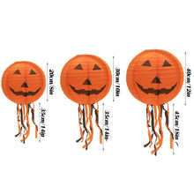 Load image into Gallery viewer, Halloween Paper Lantern Hanging Creative Spooky Funny Halloween Hanging Props Garden Party Decor Supplies
