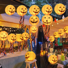 Load image into Gallery viewer, Halloween Paper Lantern Hanging Creative Spooky Funny Halloween Hanging Props Garden Party Decor Supplies
