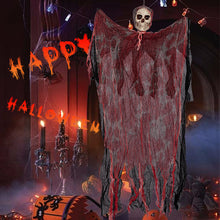 Load image into Gallery viewer, Halloween Horror Skull Hanging Decorations Ghost Outdoor Haunted House Scary Pendant Props Halloween Party Decorations Supplies
