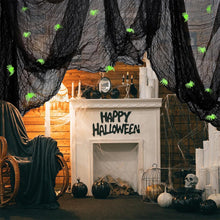 Load image into Gallery viewer, 100pcs Halloween Spiders Decorations Small Black Luminous Plastic Spiders Haunted House Spider Decoration Simulation Tricky Toy
