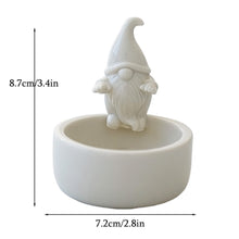 Load image into Gallery viewer, Ceramics Ghost Candle Holder Halloween Candle Holder Wedding Table Decor Candlestick Holder Aroma Holder for Home Party Decor
