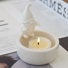 Load image into Gallery viewer, Ceramics Ghost Candle Holder Halloween Candle Holder Wedding Table Decor Candlestick Holder Aroma Holder for Home Party Decor
