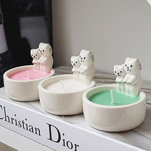 Load image into Gallery viewer, Ceramics Ghost Candle Holder Halloween Candle Holder Wedding Table Decor Candlestick Holder Aroma Holder for Home Party Decor
