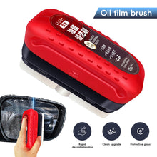 Load image into Gallery viewer, Car Glass Oil Film Remover Cleaning Brush Car Glass Glossy Powerful Car Windshield Cleaner Car Window Glass Cleaner Removes Dirt Sponge
