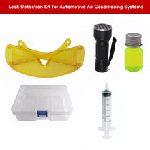 Load image into Gallery viewer, Car Fluorescent Leak Detection Kit Auto Air Conditioning Repair Tool R134a Refrigerant Gas A/C Leak Test Detector UV Dye
