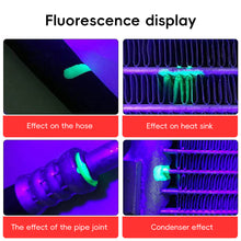 Load image into Gallery viewer, Car Fluorescent Leak Detection Kit Auto Air Conditioning Repair Tool R134a Refrigerant Gas A/C Leak Test Detector UV Dye
