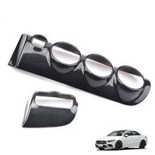 Load image into Gallery viewer, 2Pcs Car Front Air Conditioning Vent Cover Trim Frame Stickers Carbon Fiber Patten For Mercedes Benz A200L A180l 2019-2022
