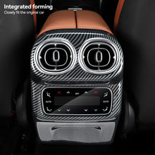 Load image into Gallery viewer, Car Rear Air Conditioning Outlet Vent Cover Trim Sticker Accessories Carbon Fiber Patten ABS Style For Mercedes Benz glc300l 2023
