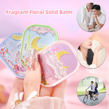 Load image into Gallery viewer, Oil Painting Style Portable Solid Perfume Balm Mild Long-lasting Fresh Fragrance Balm Body Fragrance Cream For Women
