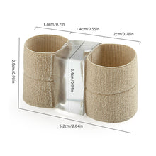 Load image into Gallery viewer, SEBS Breathable Soft Double Hole Toe Splitter Washable Reusable Thumb Valgus Corrector Big Foot Bone Overlap Toe Separator Foot Care
