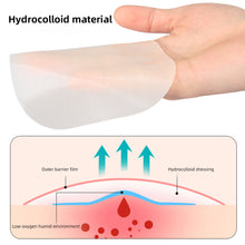 Load image into Gallery viewer, Hydrocolloid Patch Self Adhesive Foot Patch Invisible Waterproof Band Aid Concealer Compact Portable Hydrocolloid Skin Patch
