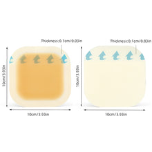 Load image into Gallery viewer, Hydrocolloid Patch Self Adhesive Foot Patch Invisible Waterproof Band Aid Concealer Compact Portable Hydrocolloid Skin Patch
