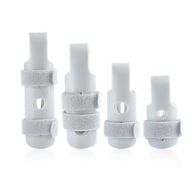 Load image into Gallery viewer, Finger Fixed Clamp Adjustable Finger Support Protective Cover Breathable Comfortable Finger Splint Five Finger Fixed Support Trainer
