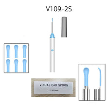 Load image into Gallery viewer, Wireless Intelligent Visual Ear Digging Spoon High-definition Rechargeable Luminous Ear Spoon Ear Wax Removal Tool Household Ear Cleaner
