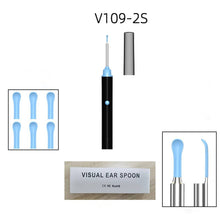 Load image into Gallery viewer, Wireless Intelligent Visual Ear Digging Spoon High-definition Rechargeable Luminous Ear Spoon Ear Wax Removal Tool Household Ear Cleaner
