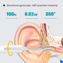 Load image into Gallery viewer, Intelligent Visual Luminous Ear Digging Spoon Wireless Rechargeable High-Definition Ear Endoscope Ear Wax Cleaner Practical Ear Care Tool
