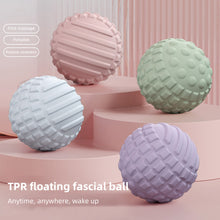 Load image into Gallery viewer, Handheld Floating Point Fascia Ball Foot Massage Ball Muscle Relaxation Shoulder Neck Back Leg Massage Soothing Fascia Ball
