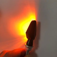 Load image into Gallery viewer, 2Pcs Motorcycle Turn Signal Lights Turn Signal Lights 3LED Turn Signal Warning Indicators Blinker Amber Light Scooter
