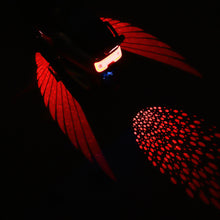 Load image into Gallery viewer, 3Pcs/Set Motorcycle LED Welcome Light Angel Wings Style and Rear Brake Projection Lights For Motorcycle Modified Decorative Lamps Wing Lights
