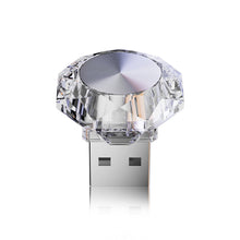 Load image into Gallery viewer, USB Car Interior Ambient Atmosphere Light LED Decorative Signal Lights Auto Reading Lamp Decorations

