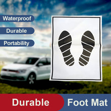 Load image into Gallery viewer, 25/50Pcs Disposable Car Foot Mats Portable Disposable Car Mat Paper Vehicle Foot Pads For Protection Anti-dirty Pads
