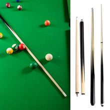 Load image into Gallery viewer, 50-145CM Single Double Section Children's Ash Wood Cue Stick Billiard Game Table Special Rod
