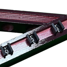 Load image into Gallery viewer, 1PC Six-Hole Solid Wood Snap-On Wall Mount Pool Cue Holder Prevent The Pool Cue From Deforming Billiard Supplies Accessories
