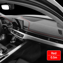 Load image into Gallery viewer, Car Dashboard Line Flexible Interior Instrument Panel Center Console Decorative Strip Auto Parts DIY Baided Strip Self-adhesive Sticker
