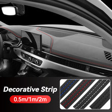 Load image into Gallery viewer, Car Dashboard Line Flexible Interior Instrument Panel Center Console Decorative Strip Auto Parts DIY Baided Strip Self-adhesive Sticker
