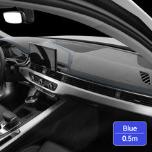 Load image into Gallery viewer, Car Dashboard Line Flexible Interior Instrument Panel Center Console Decorative Strip Auto Parts DIY Baided Strip Self-adhesive Sticker
