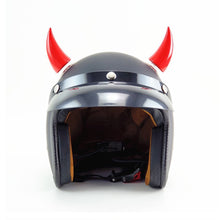 Load image into Gallery viewer, 2Pcs Rubber Motorcycle Helmet Corner Horn Decoration Accessories with Suction Cup Soft Horn Headwear
