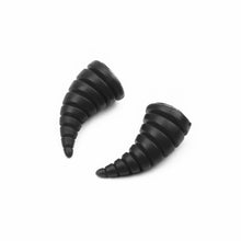 Load image into Gallery viewer, 2Pcs Motorcycle Helmet Devil Horns Long Threaded Bull Horn Electric Front Rear Bumper Decor Accessories For Car Bike Helmets Stickers
