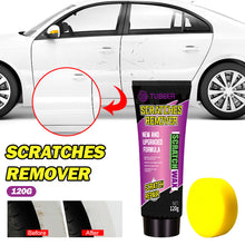 Load image into Gallery viewer, 120g Car Body Repair Scratch Paint Paste Scratch Remover Kits Touch Up Coating Polishing Wax Auto Scratches Repair Maintenance with Round Sponge
