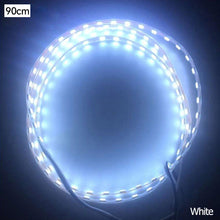 Load image into Gallery viewer, 1Pc 90cm 90SMD Motorcycle Decroation LED Colorful Light Strip 3528 Flexible Tape Rope Stripe Ray Tape Lamp Car Interior Atmosphere Lights 12V
