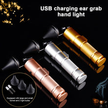 Load image into Gallery viewer, Ear Picking Handheld Light Inspection Otoscope USB Charging Professional Ear Picking Handheld Light LED Light Emitting Ear Picking Ear Light
